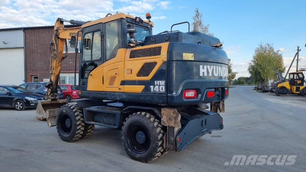 Hyundai HW 140 Wielgraafmachines
