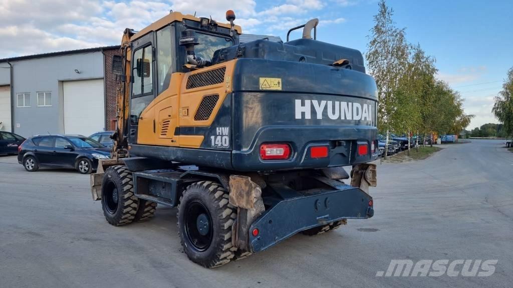 Hyundai HW 140 Wielgraafmachines