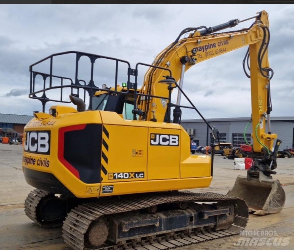 JCB 140X Steelwrist Rupsgraafmachines