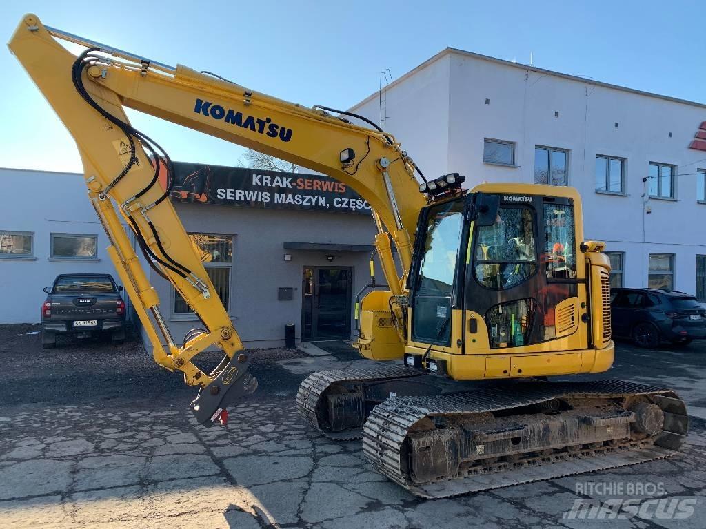Komatsu PC 138 US-11 Rupsgraafmachines