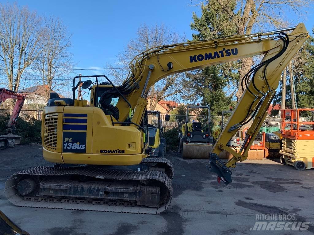 Komatsu PC 138 US-11 Rupsgraafmachines