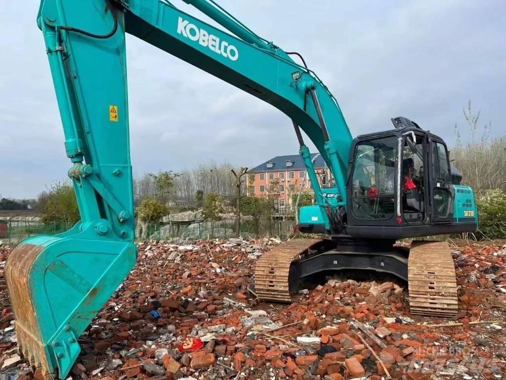 Kobelco SK 210 Rupsgraafmachines