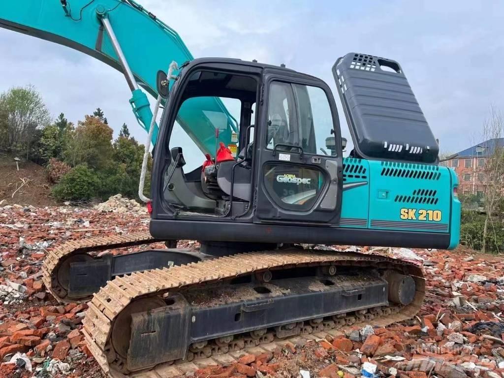 Kobelco SK 210 Rupsgraafmachines
