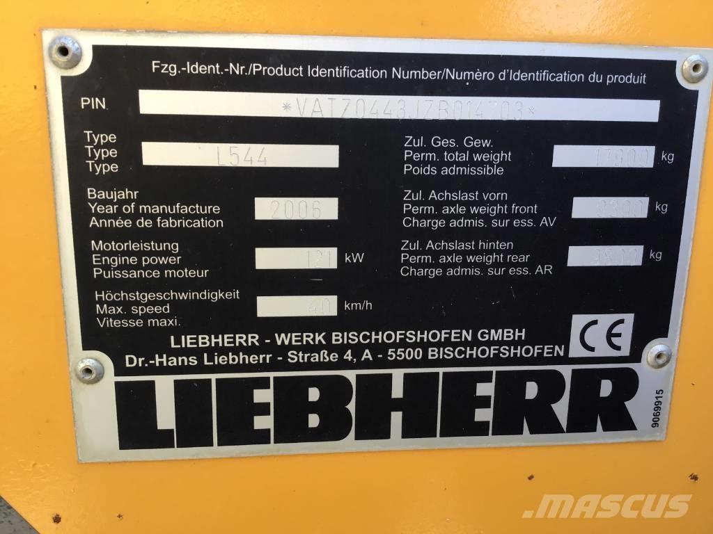 Liebherr L 544 Wielladers
