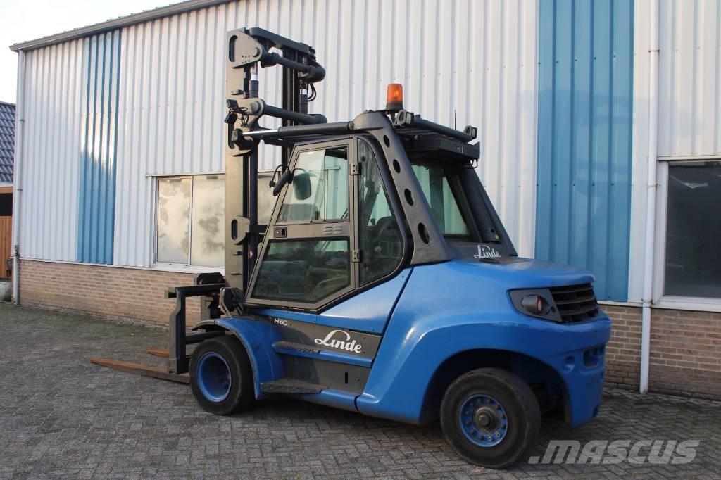 Linde H 80 D 900 Diesel heftrucks