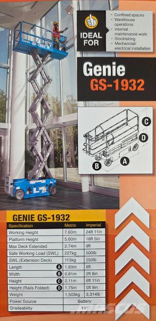 Genie GS 1932 Schaarhoogwerkers