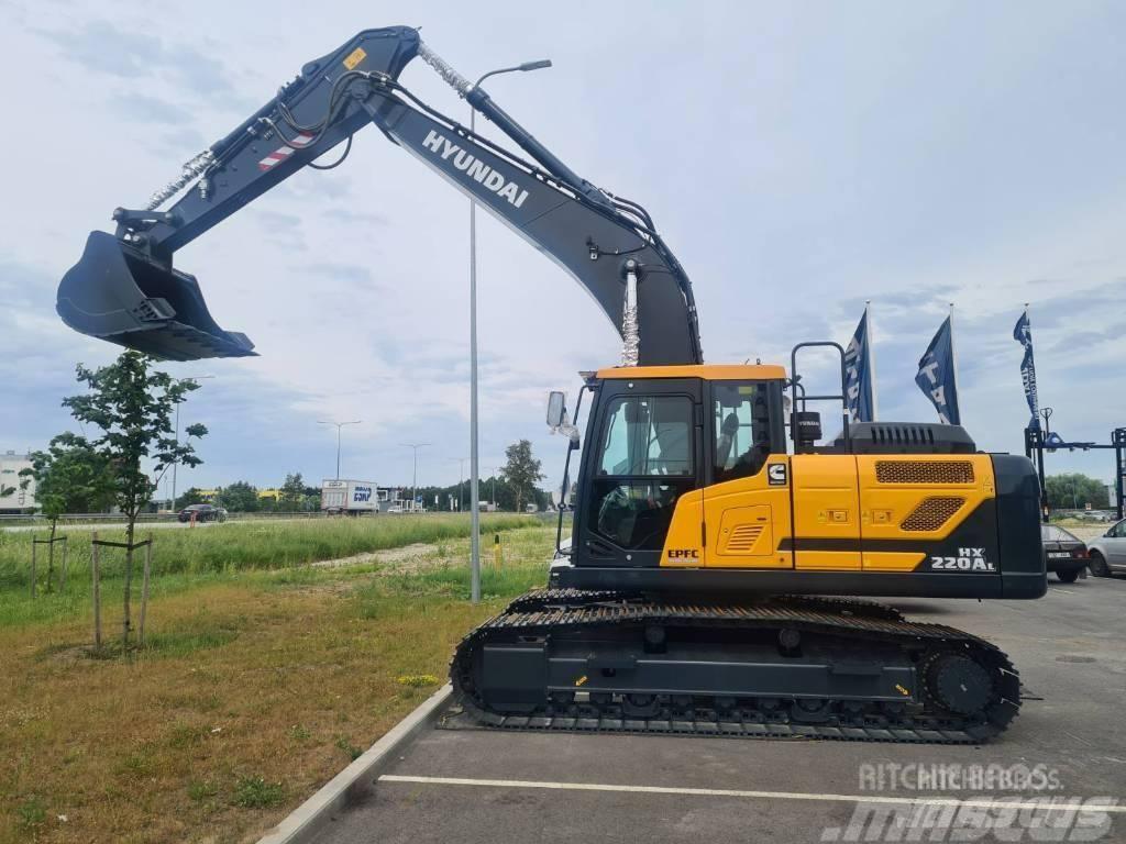 Hyundai HX220AL Rupsgraafmachines