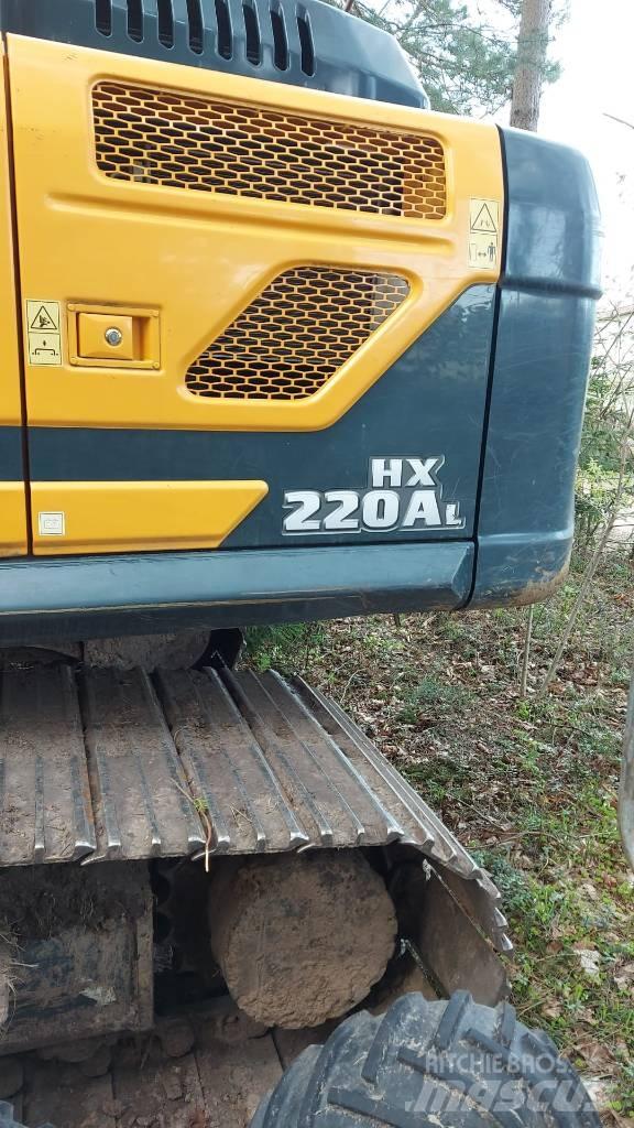 Hyundai HX220AL Rupsgraafmachines