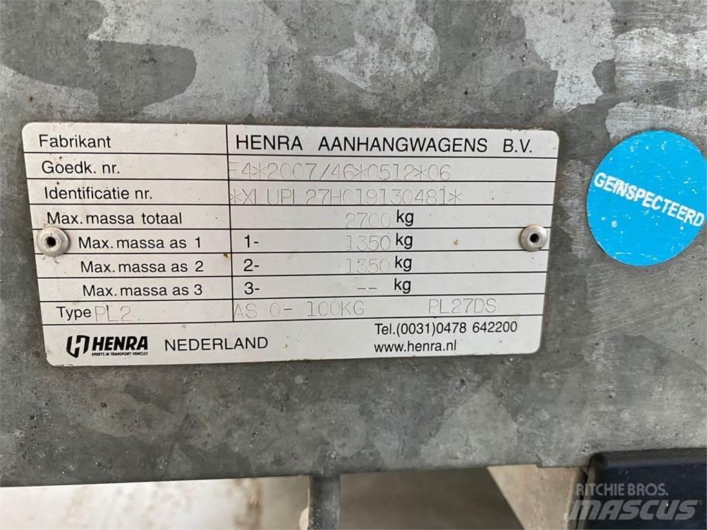 Henra (NL) PL27DS Opleggers met meesturende achterwielen