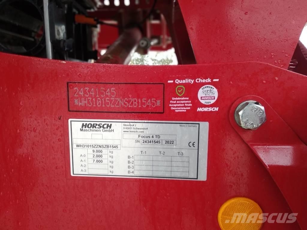 Horsch Focus 4 TD Zaaimachines