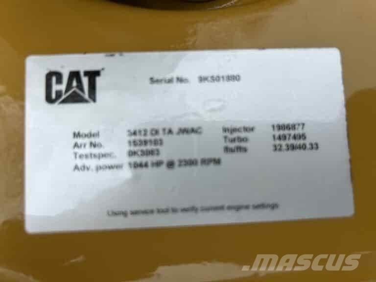 CAT 3412E Scheepsmotoren
