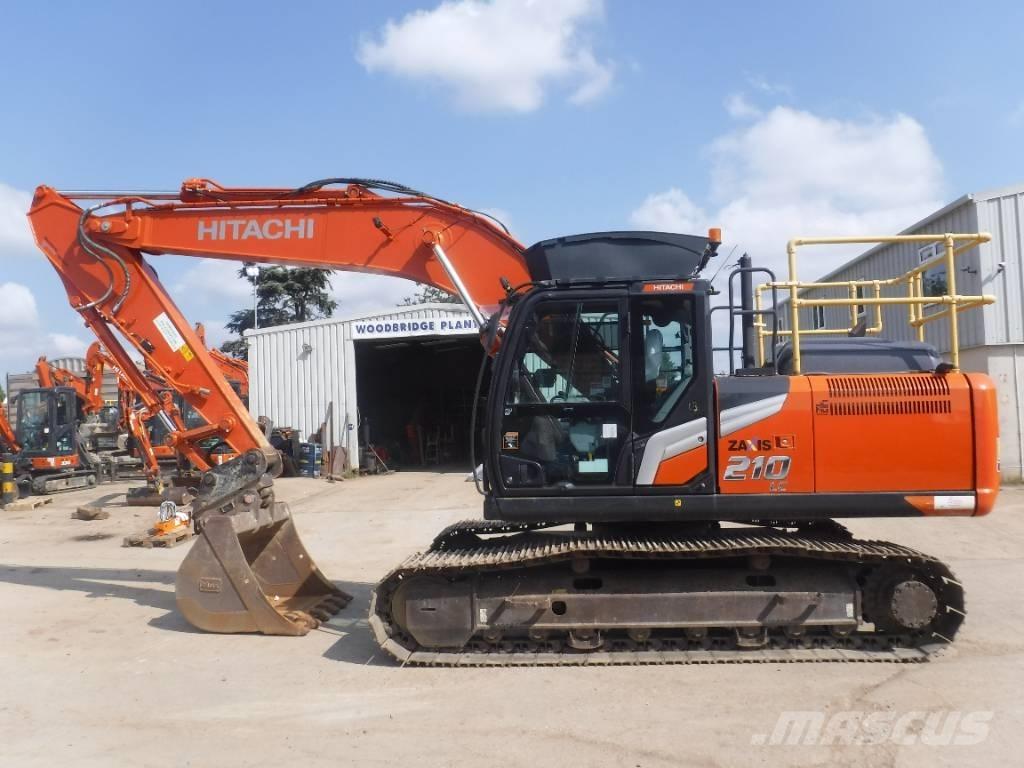 Hitachi ZX 210 LC-7 Rupsgraafmachines