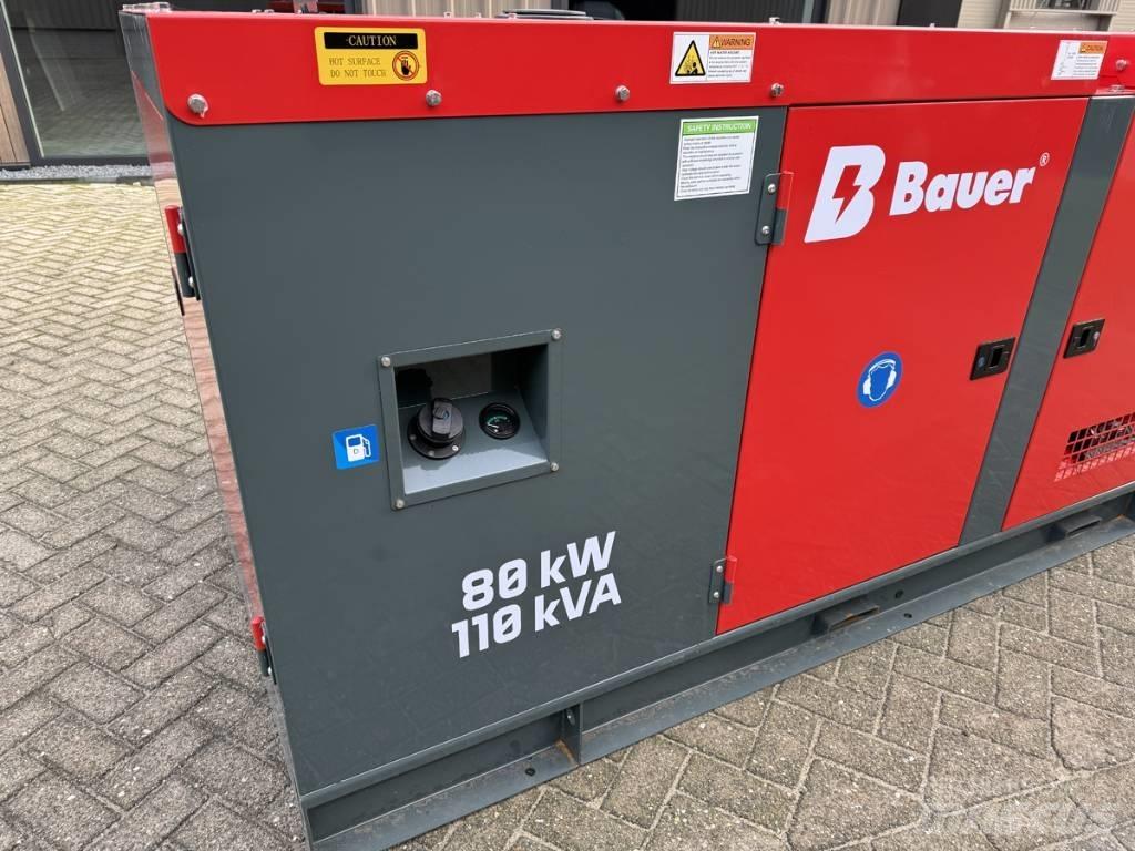 Bauer 110 KVA Diesel generatoren