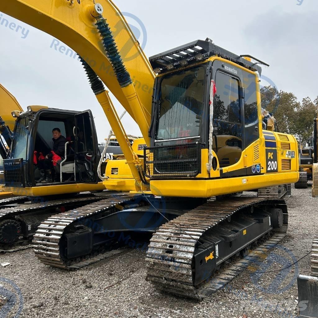 Komatsu PC200-8 Rupsgraafmachines