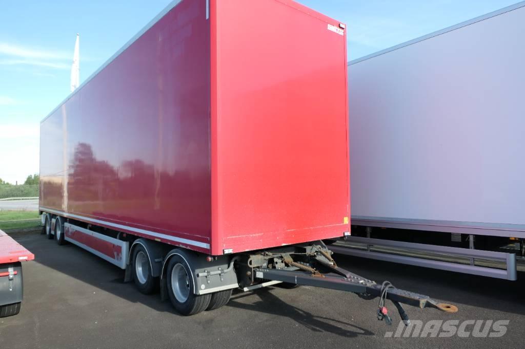 Limetec VPU 438 Gesloten opbouw trailers