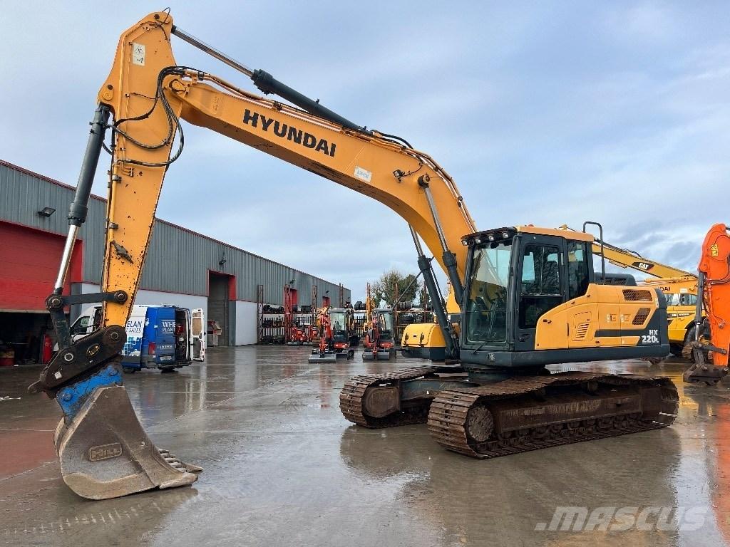 Hyundai HX 220 L Rupsgraafmachines