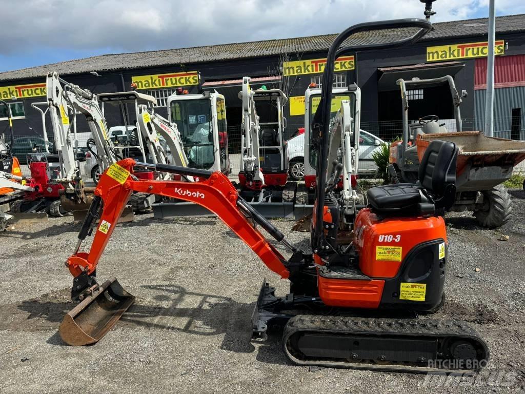 Kubota U 10-3 Minigraafmachines < 7t