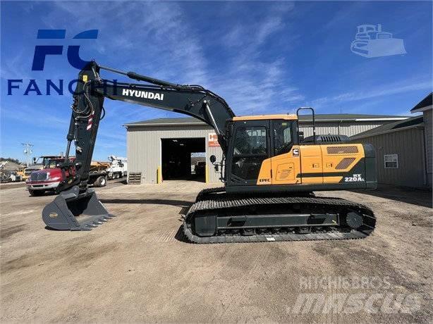Hyundai 220lc Rupsgraafmachines