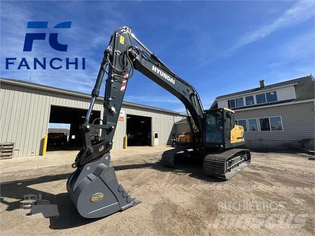 Hyundai 220lc Rupsgraafmachines