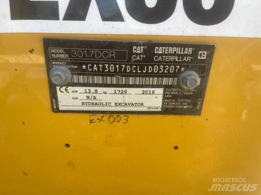 CAT 301.7 CR Minigraafmachines < 7t