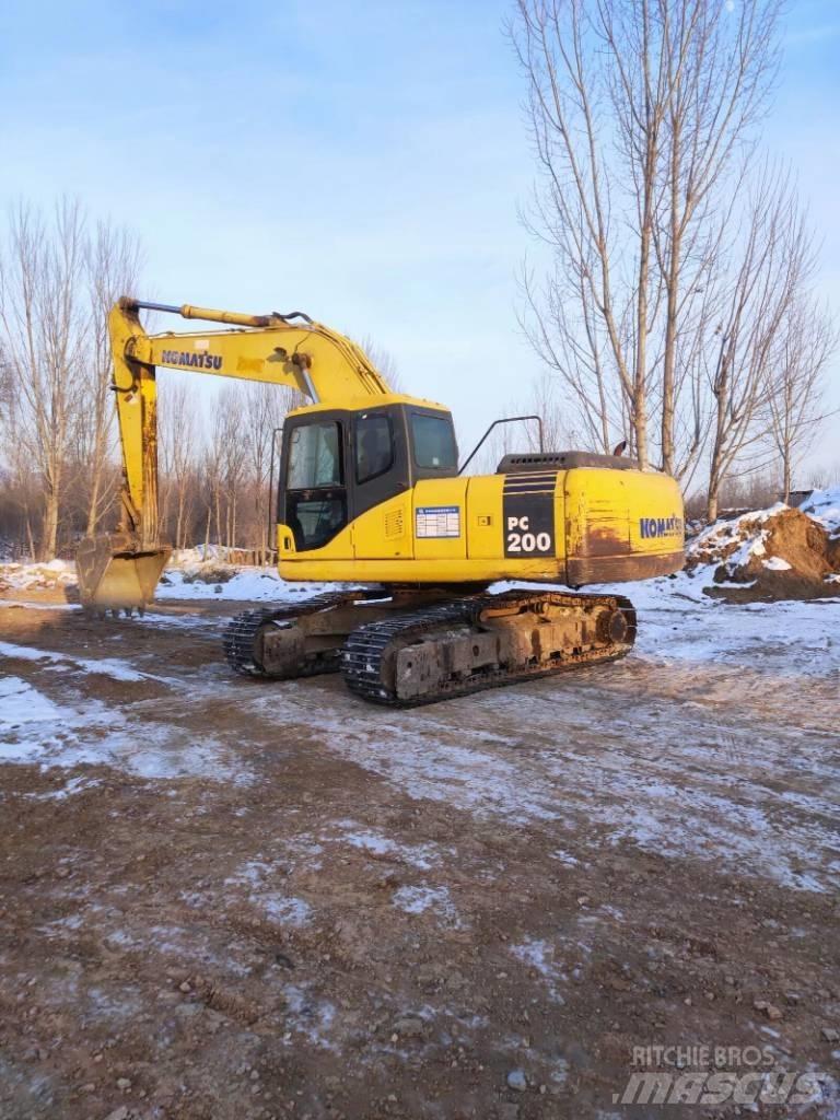 Komatsu PC 200-7 Rupsgraafmachines
