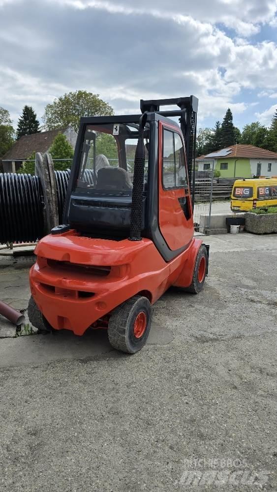 Linde H35D Stapler Meeloop stapelaar