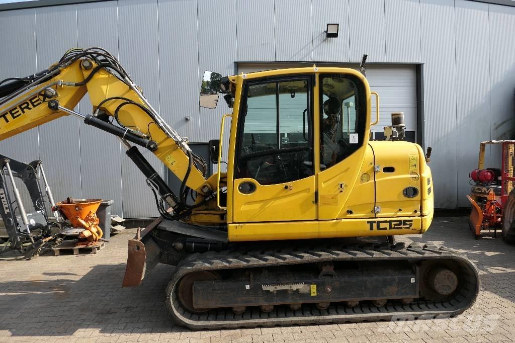 Terex TC 125 Rupsgraafmachines