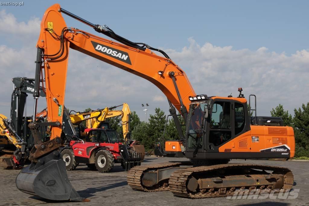 Doosan DX 225 LC-7 Rupsgraafmachines