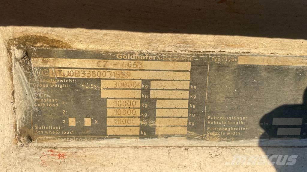 Goldhofer TU 3- 24/80 Dieplader