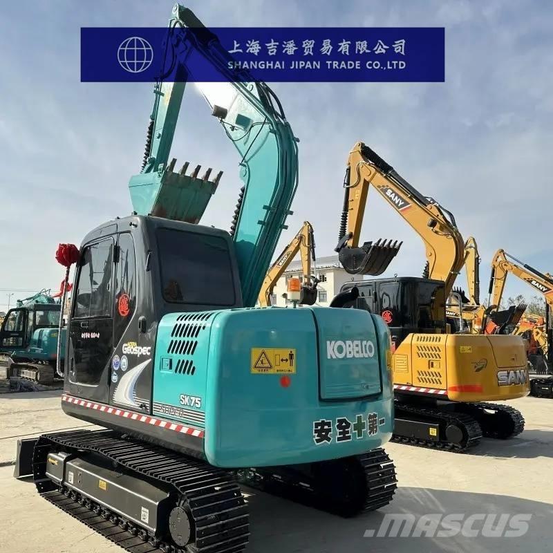 Kobelco SK 75 Rupsgraafmachines