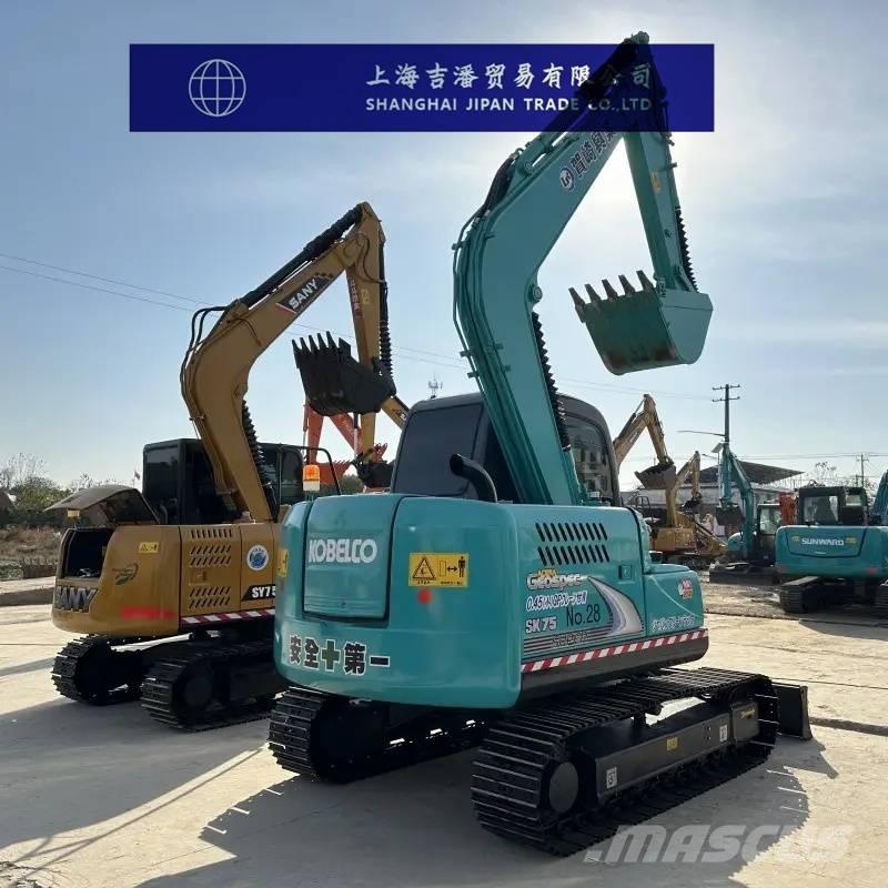 Kobelco SK 75 Rupsgraafmachines