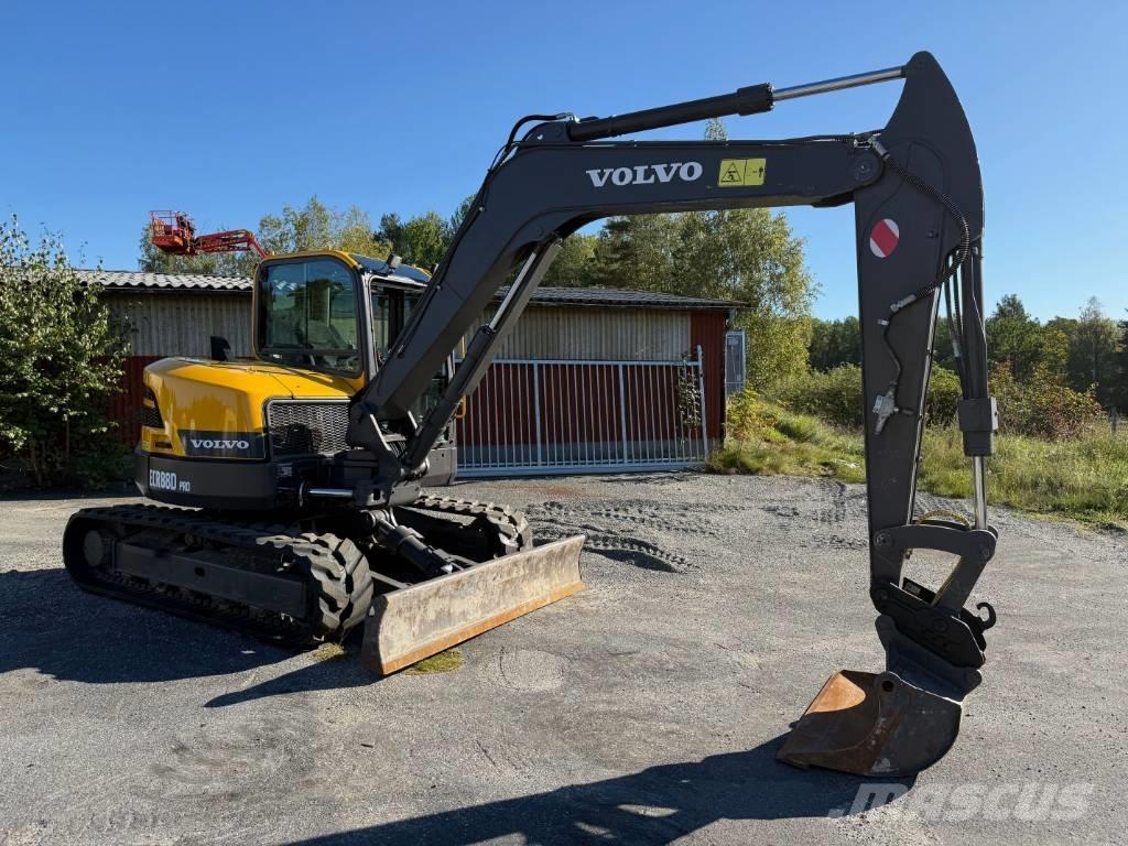 Volvo ECR 88 D Midigraafmachines 7t - 12t