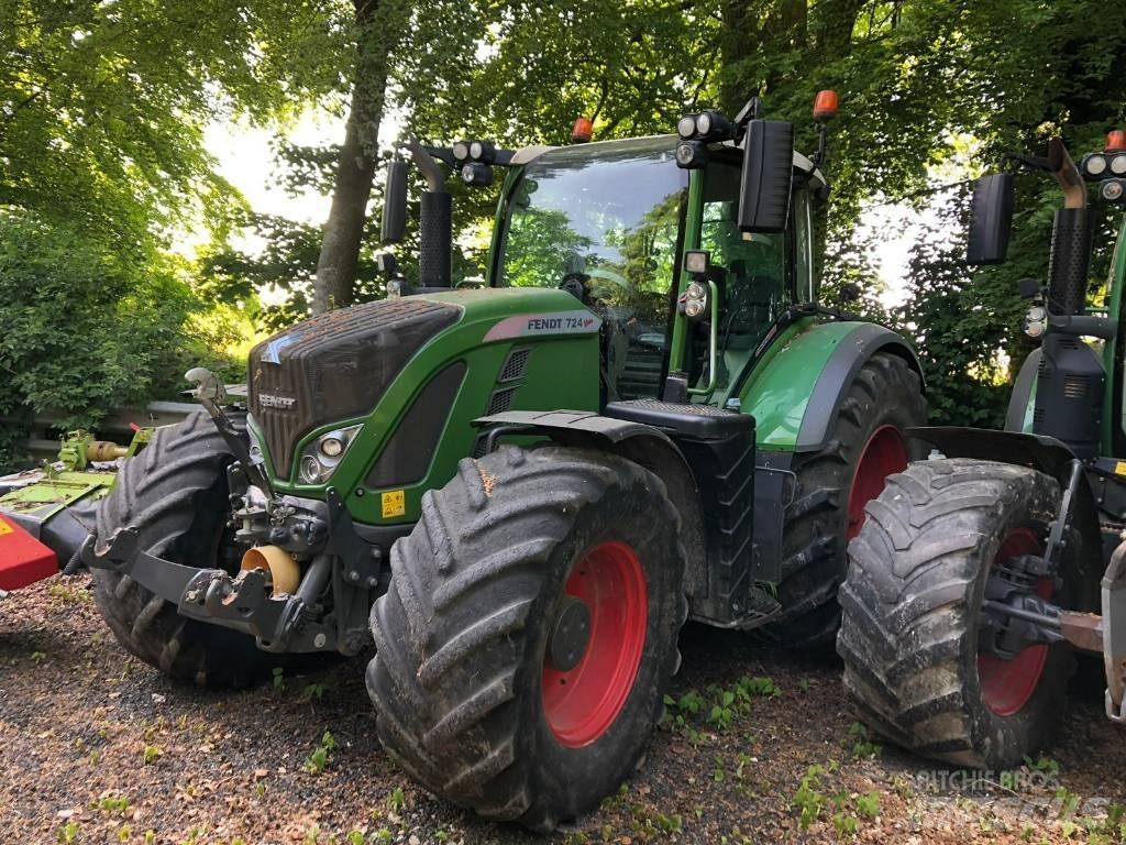 Fendt 724 Profi Plus Tractoren