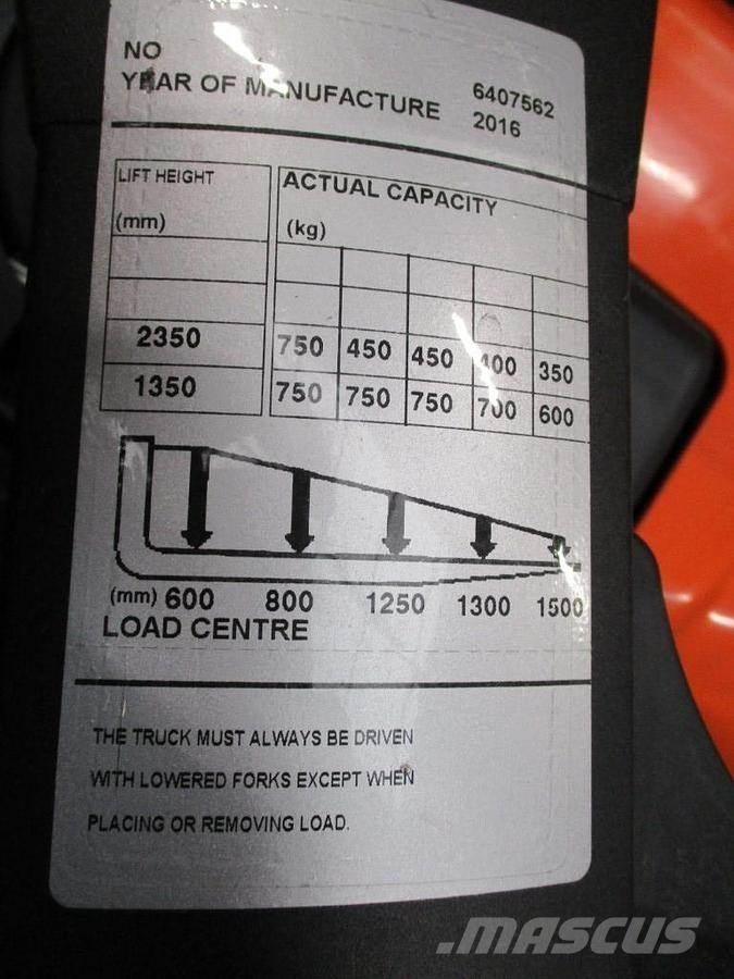 BT SPE120 XR Pallettruck met meerij platform