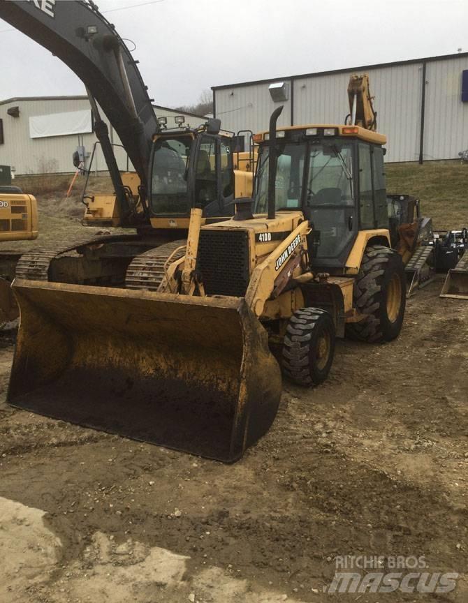 John Deere 410 D Graaf-laadcombinaties