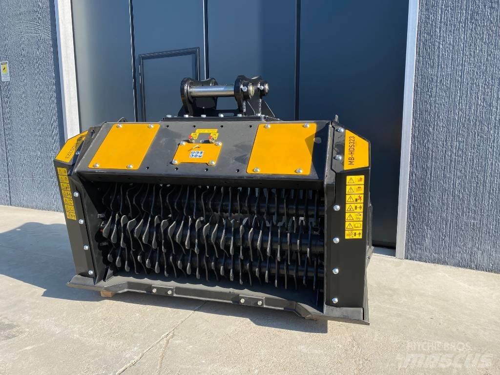 MB Crusher HDS323 Puinbakken