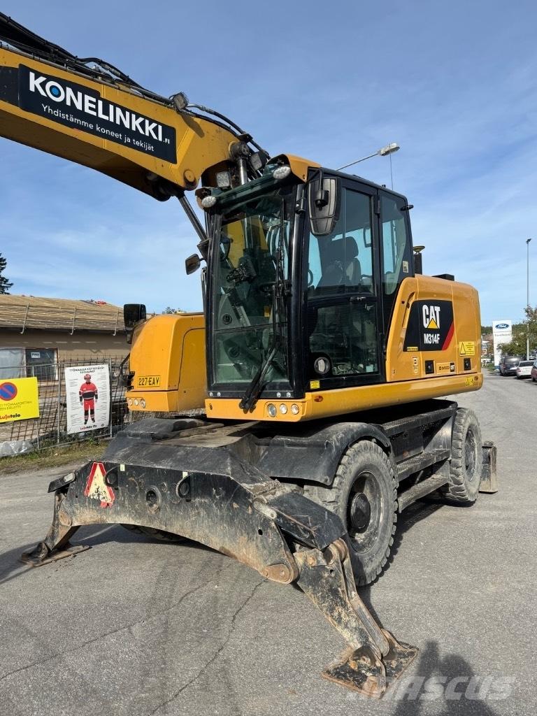 CAT 314 F Wielgraafmachines
