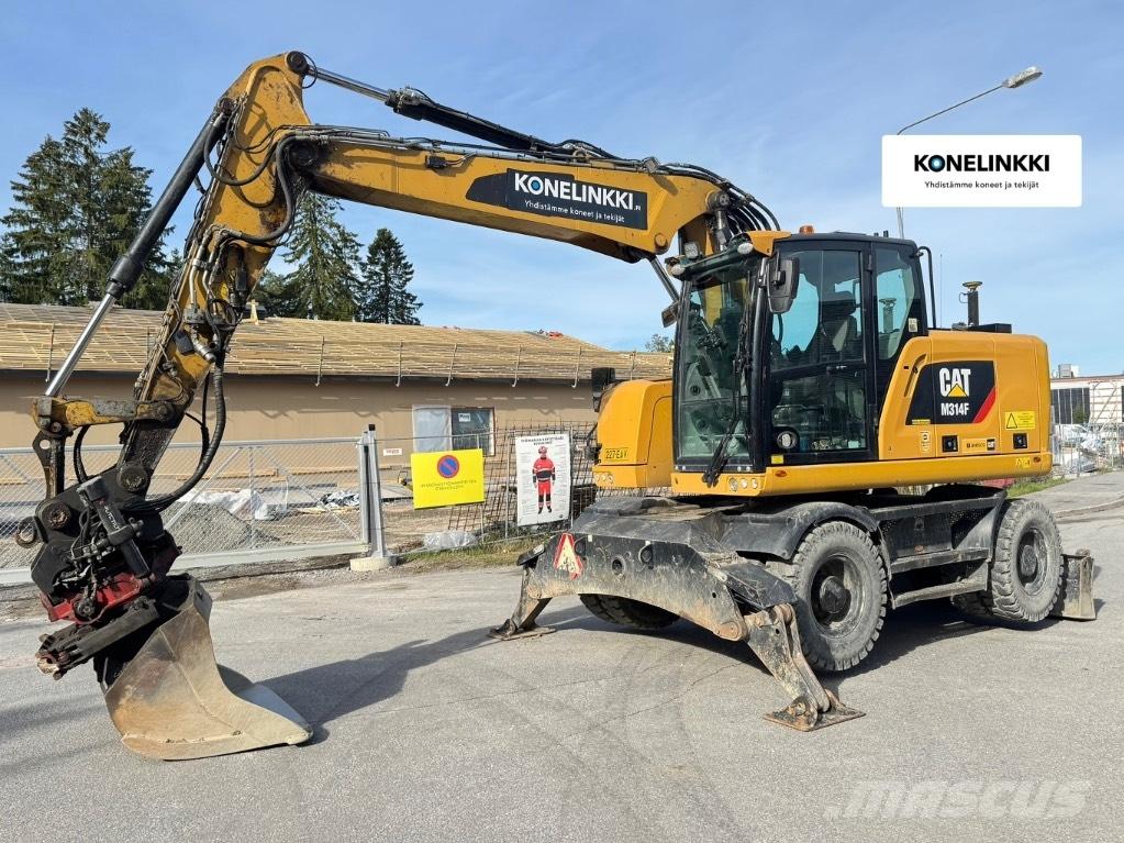 CAT 314 F Wielgraafmachines