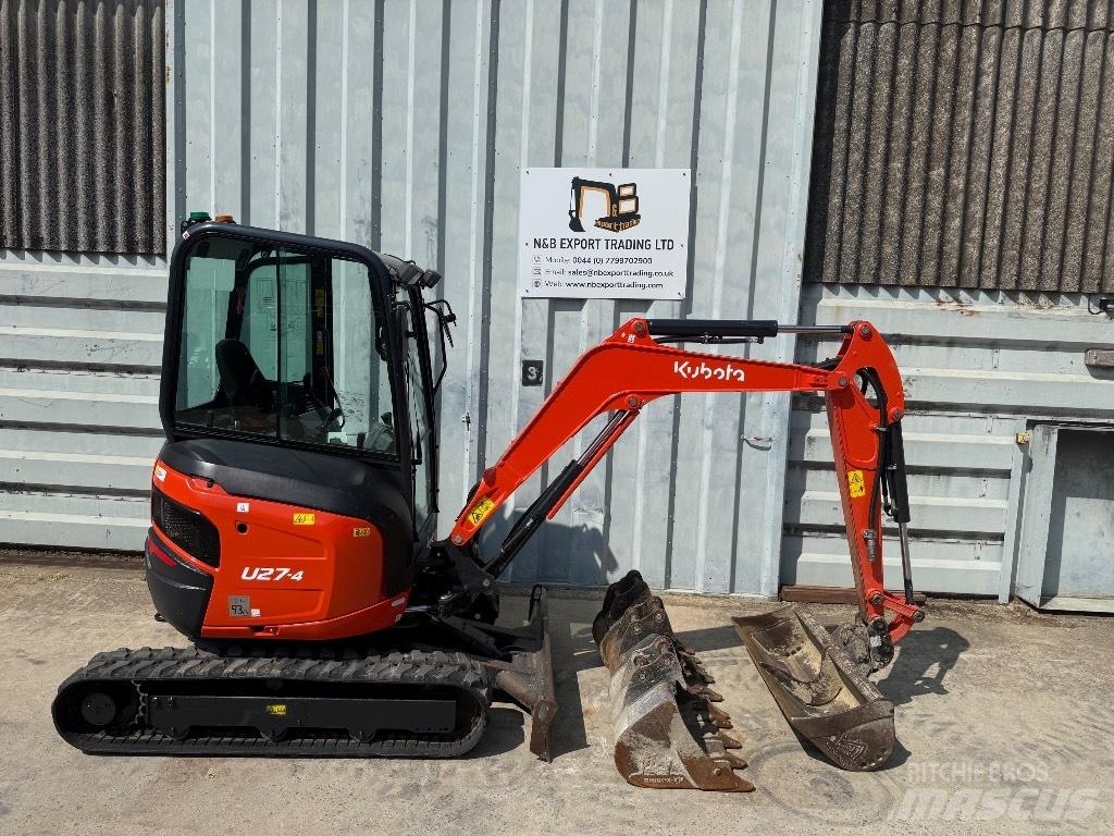 Kubota U 27 Minigraafmachines < 7t