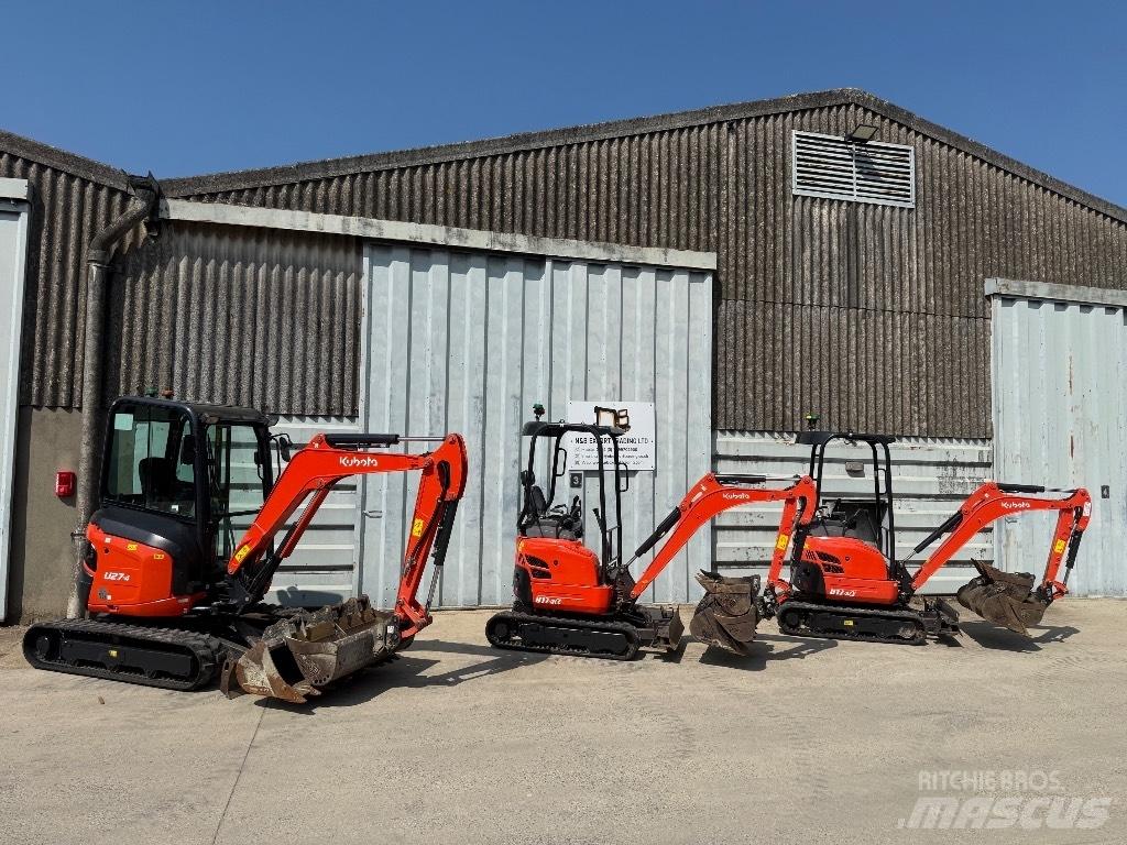 Kubota U 27 Minigraafmachines < 7t
