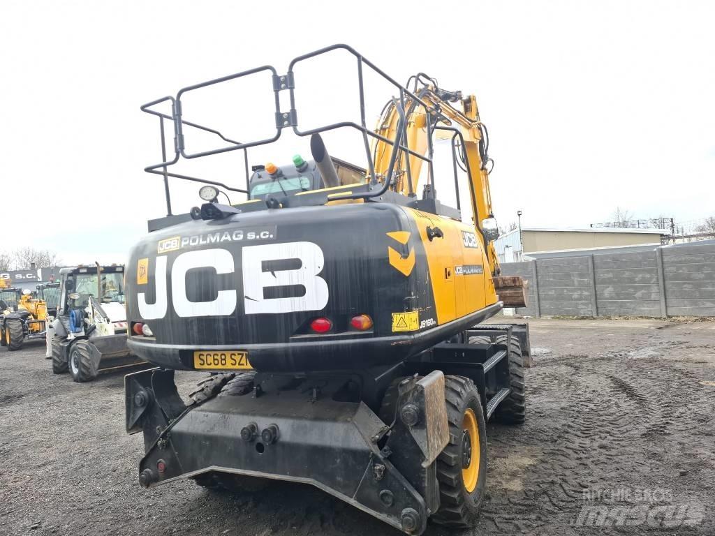 JCB JS 160 W Wielgraafmachines