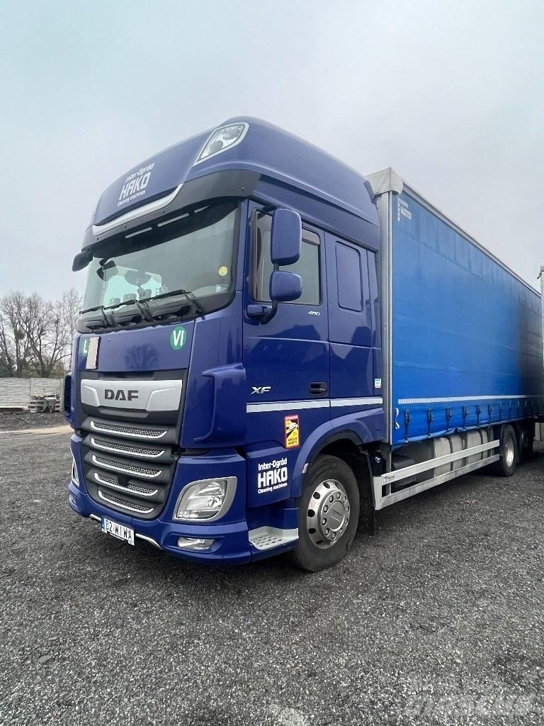 DAF Xf 106 FAR Schuifzeilopbouw