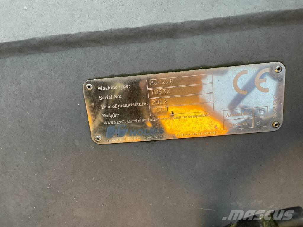 Holms Vikplog 2,8m. Sneeuwschuivers en -ploegen