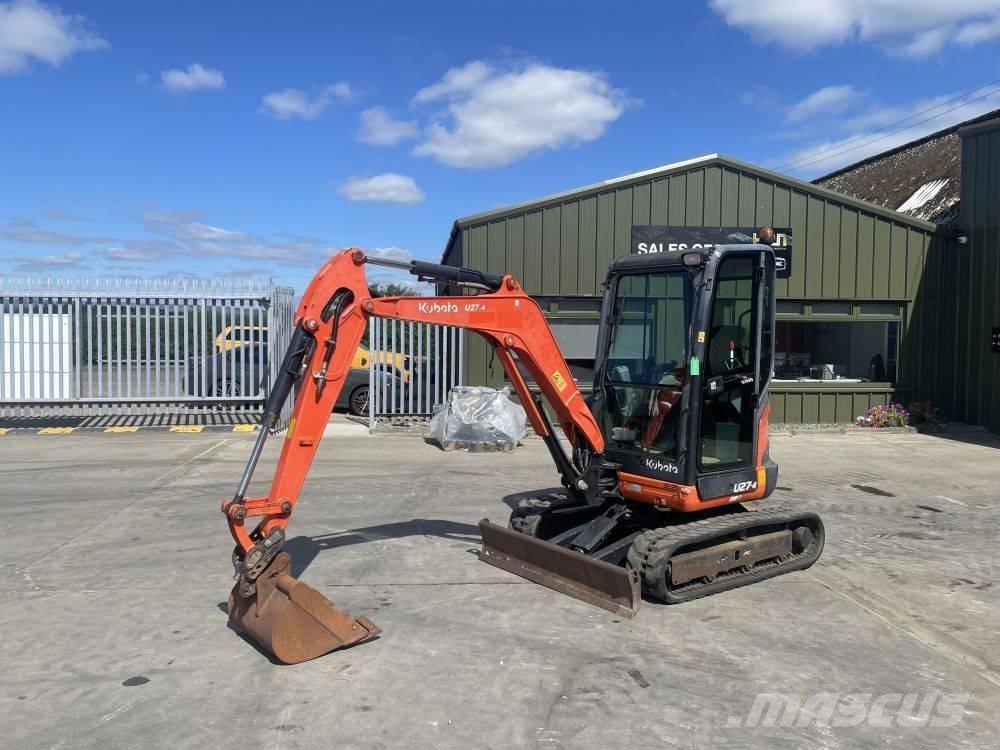Kubota U 27-4 Minigraafmachines < 7t