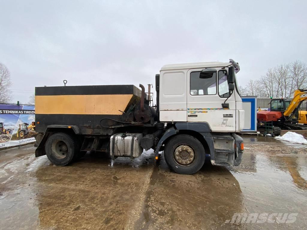 MAN 19.343 FLL Asfalt verwarmers