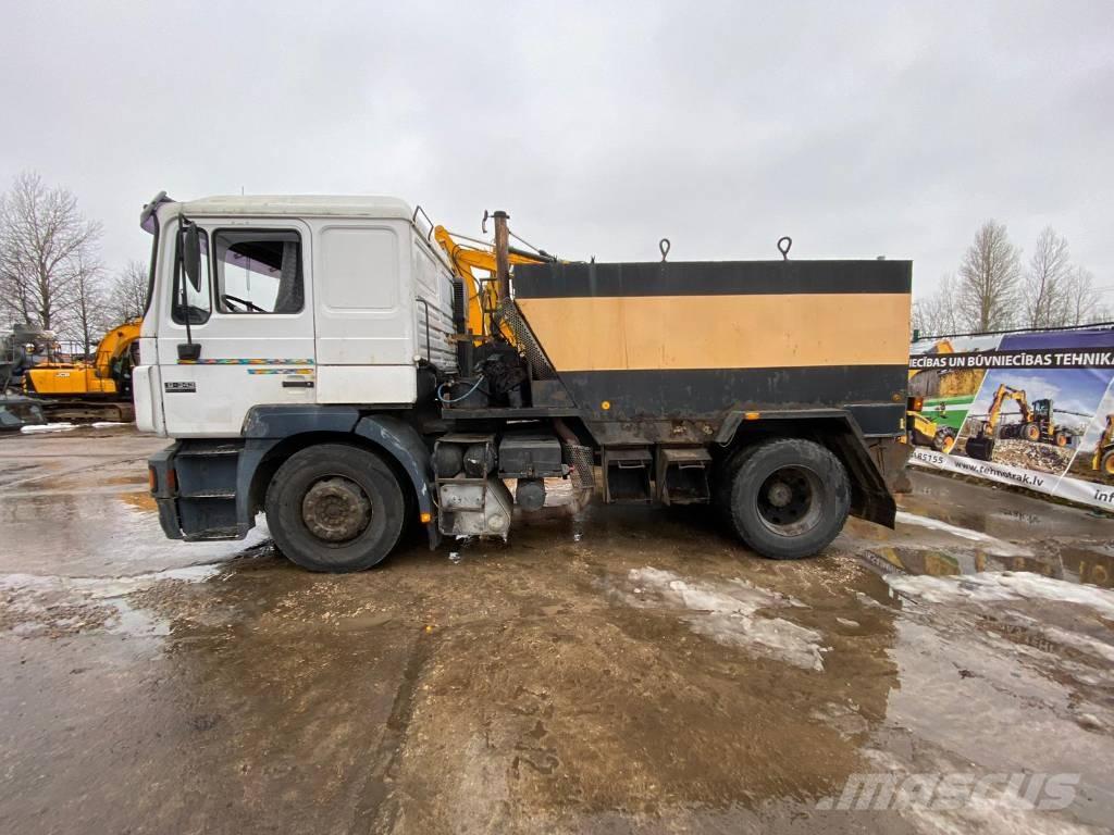 MAN 19.343 FLL Asfalt verwarmers