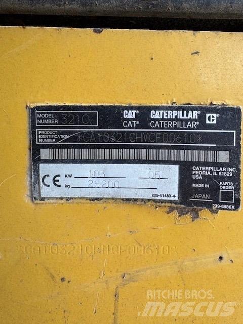 CAT 321 C LCR Rupsgraafmachines