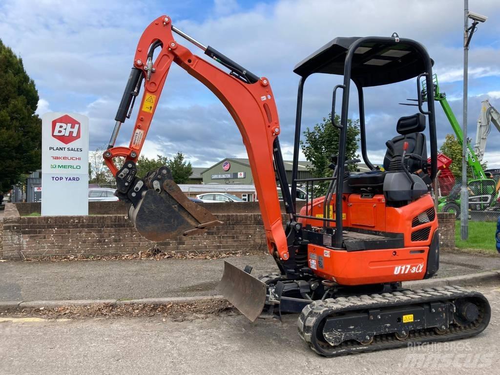 Kubota U 17-3 Minigraafmachines < 7t