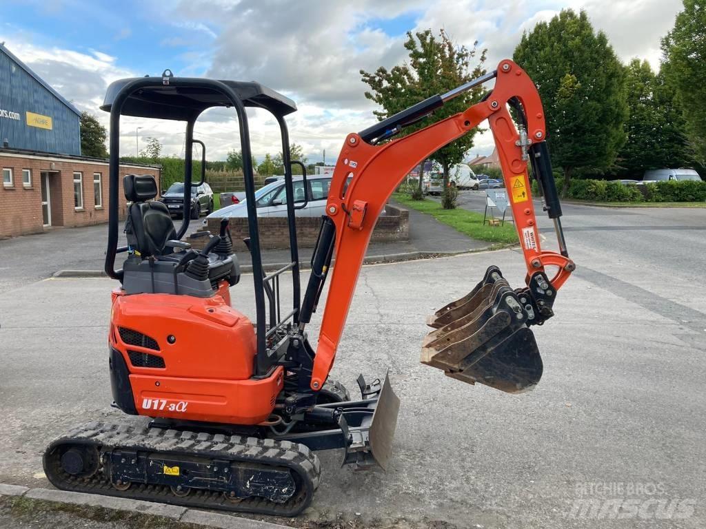 Kubota U 17-3 Minigraafmachines < 7t