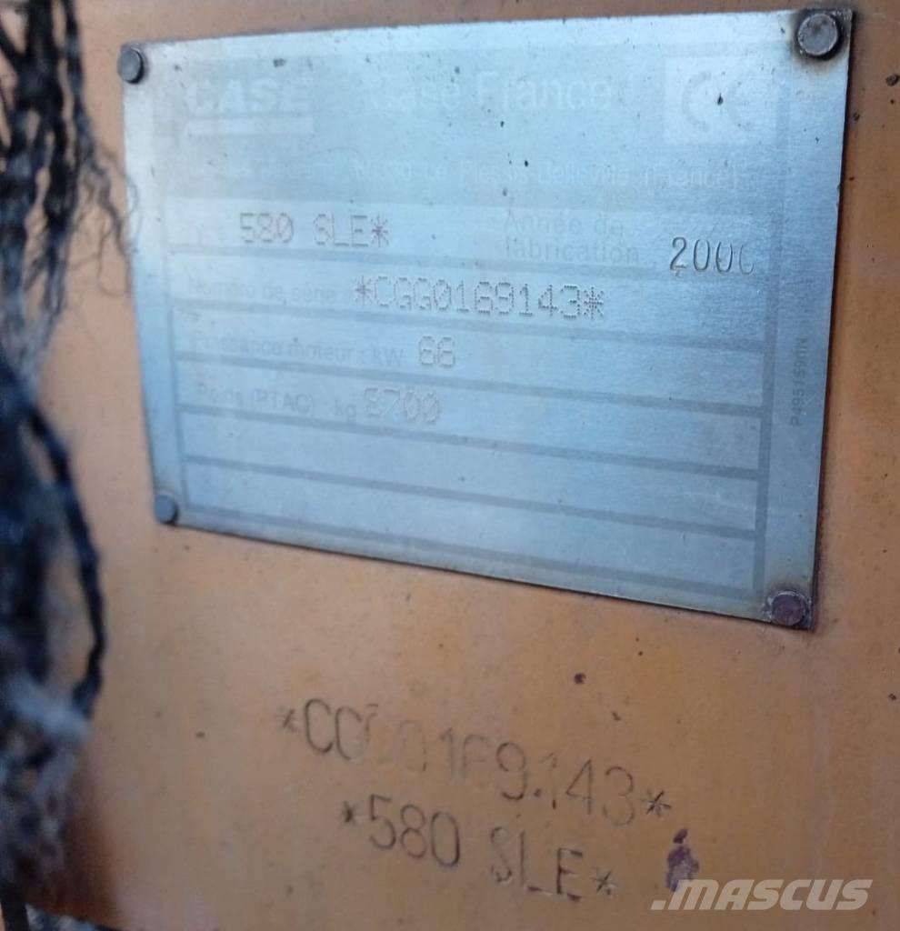 CASE 580 SLE Graaf-laadcombinaties